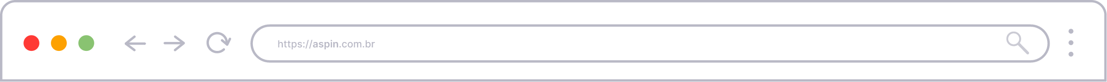 Cabeçalho mini tela